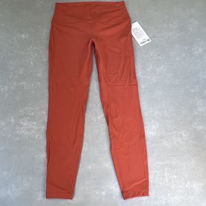 Lululemon Legging Womens Size 12 CAYO Canyon Orange Align HR High Rise Pants $98